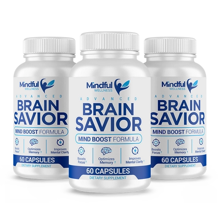 Brain Savior supplement bottles