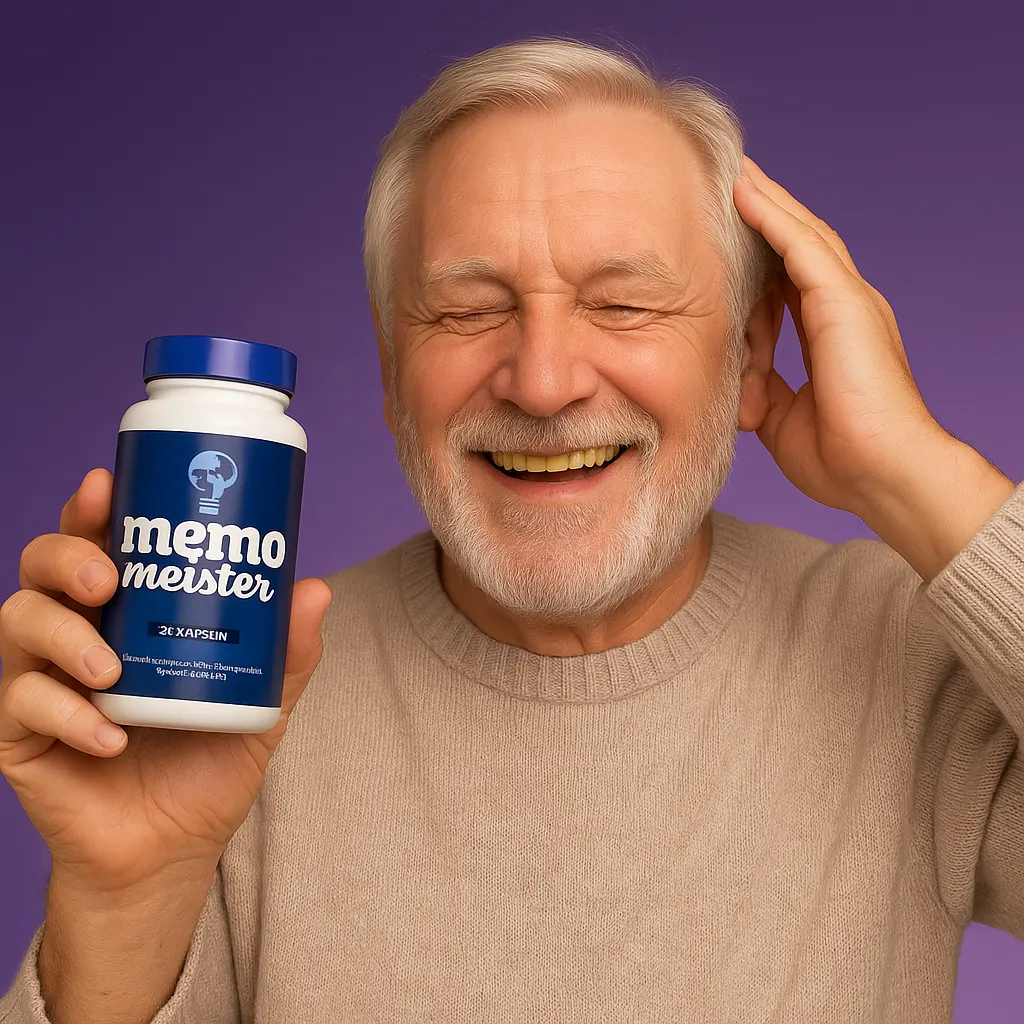 MemoMeister brain supplement bottles