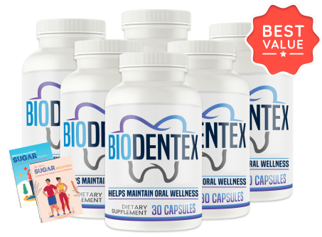 BioDentex bottles and bonus guides