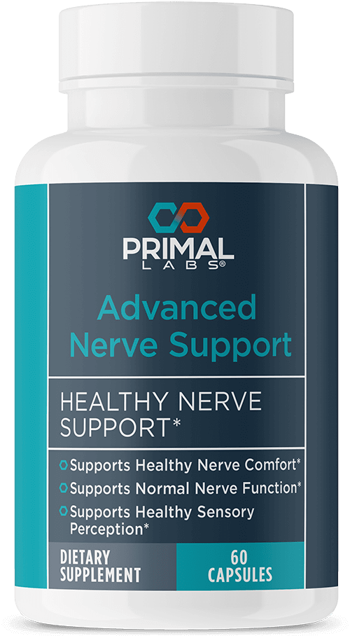 Primal Labs Advanced Nerve Support bottle